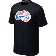 NBA Men's Los Angeles Clippers Big & Tall Primary Logo T-Shirt - Black