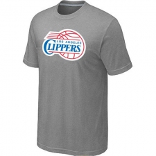 NBA Men's Los Angeles Clippers Big & Tall Primary Logo T-Shirt - Grey