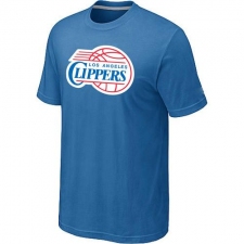 NBA Men's Los Angeles Clippers Big & Tall Primary Logo T-Shirt - Light Blue
