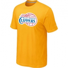 NBA Men's Los Angeles Clippers Big & Tall Primary Logo T-Shirt - Yellow