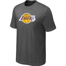 NBA Men's Los Angeles Lakers Big & Tall Primary Logo T-Shirt - Dark Grey