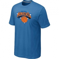 NBA Men's New York Knicks Big & Tall Primary Logo T-Shirt - Light Blue
