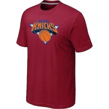 NBA Men's New York Knicks Big & Tall Primary Logo T-Shirt - Red