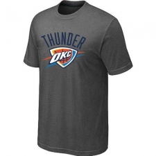 NBA Men's Oklahoma City Thunder Big & Tall Primary Logo T-Shirt - Dark Grey