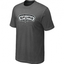 NBA Men's San Antonio Spurs Big & Tall Primary Logo T-Shirt - Dark Grey