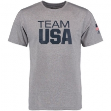 NBA Men's Team USA Coast to Coast Performance T-Shirt - Heather Grey