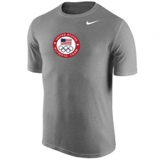 NBA Men's Team USA Nike Legend Performance T-Shirt - Gray