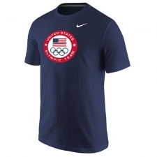NBA Men's Team USA Nike Olympic Logo T-Shirt - Navy