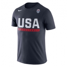 NBA Men's USA Basketball Nike Practice Dri-FIT T-Shirt - Navy