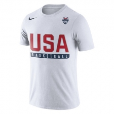 NBA Men's USA Basketball Nike Practice Dri-FIT T-Shirt - White