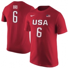 NBA Sue Bird Women's USA Basketball Nike Women's Name & Number T-Shirt - Red
