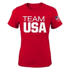 NBA Team USA Women's Coast to Coast T-Shirt - Red