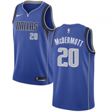 Men's Nike Dallas Mavericks #20 Doug McDermott Swingman Royal Blue Road NBA Jersey - Icon Edition