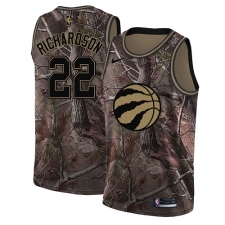 Women's Nike Toronto Raptors #22 Malachi Richardson Swingman Camo Realtree Collection NBA Jersey