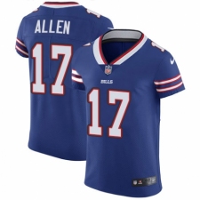 Men's Nike Buffalo Bills #17 Josh Allen Royal Blue Team Color Vapor Untouchable Elite Player NFL Jersey