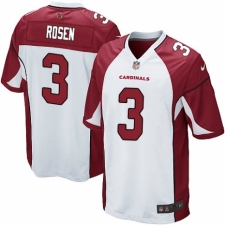 Men's Nike Arizona Cardinals #3 Josh Rosen Game White NFL Jersey