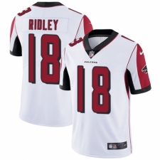 Youth Nike Atlanta Falcons #18 Calvin Ridley White Vapor Untouchable Elite Player NFL Jersey