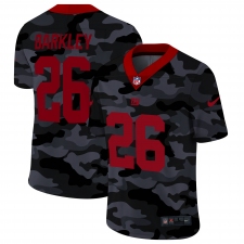 Men's New York Giants #26 Saquon Barkley Camo 2020 Nike Limited Jersey