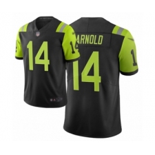 Youth New York Jets #14 Sam Darnold Limited Black City Edition Football Jersey