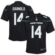 Youth New York Jets #14 Sam Darnold Nike Game Jersey - Black