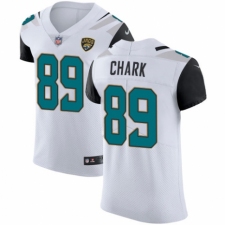 Men's Nike Jacksonville Jaguars #89 DJ Chark White Vapor Untouchable Elite Player NFL Jersey