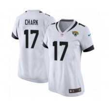 Women's Nike Jacksonville Jaguars #17 DJ Chark Game White NFL Jersey