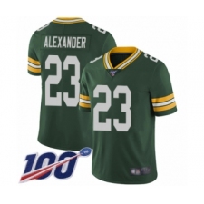 Men's Green Bay Packers #23 Jaire Alexander Green Team Color Vapor Untouchable Limited Player 100th Season Football Jersey