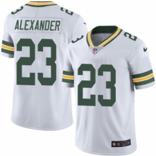 Men's Nike Green Bay Packers #23 Jaire Alexander White Vapor Untouchable Limited Player NFL Jersey