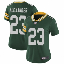 Women's Nike Green Bay Packers #23 Jaire Alexander Green Team Color Vapor Untouchable Limited Player NFL Jersey