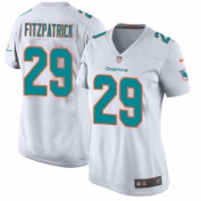 Women's Nike Miami Dolphins #29 Minkah Fitzpatrick Game White NFL Jersey
