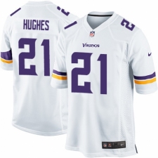 Men's Nike Minnesota Vikings #21 Mike Hughes Game White NFL Jersey