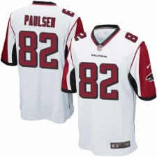 Men's Nike Atlanta Falcons #82 Logan Paulsen Game White NFL Jersey