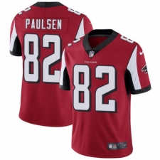 Men's Nike Atlanta Falcons #82 Logan Paulsen Red Team Color Vapor Untouchable Limited Player NFL Jersey