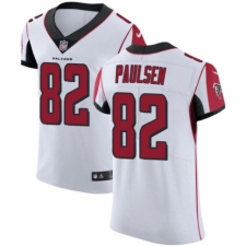 Men's Nike Atlanta Falcons #82 Logan Paulsen White Vapor Untouchable Elite Player NFL Jersey