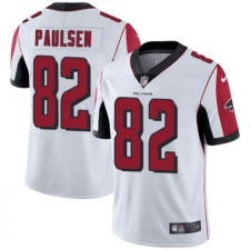 Men's Nike Atlanta Falcons #82 Logan Paulsen White Vapor Untouchable Limited Player NFL Jersey