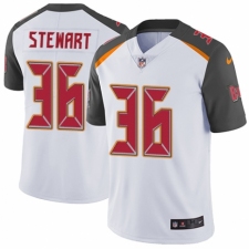 Youth Nike Tampa Bay Buccaneers #36 M.J. Stewart White Vapor Untouchable Limited Player NFL Jersey