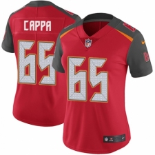Women's Nike Tampa Bay Buccaneers #65 Alex Cappa Red Team Color Vapor Untouchable Elite Player NFL Jersey