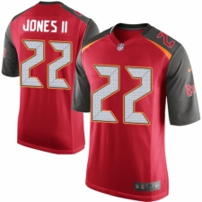 Men's Nike Tampa Bay Buccaneers #22 Ronald Jones II Game Red Team Color NFL Jersey