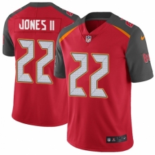 Men's Nike Tampa Bay Buccaneers #22 Ronald Jones II Red Team Color Vapor Untouchable Limited Player NFL Jersey