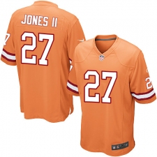 Men's Nike Tampa Bay Buccaneers #27 Ronald Jones II Game Orange Glaze Alternate NFL Jersey