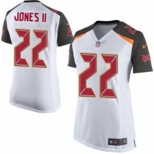 Women's Nike Tampa Bay Buccaneers #22 Ronald Jones II Game White NFL Jersey