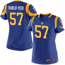 Women's Nike Los Angeles Rams #57 John Franklin-Myers Game Royal Blue Alternate NFL Jersey