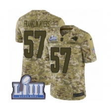 Youth Nike Los Angeles Rams #57 John Franklin-Myers Limited Camo 2018 Salute to Service Super Bowl LIII Bound NFL Jersey