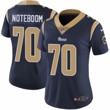 Women's Nike Los Angeles Rams #70 Joseph Noteboom Navy Blue Team Color Vapor Untouchable Elite Player NFL Jersey