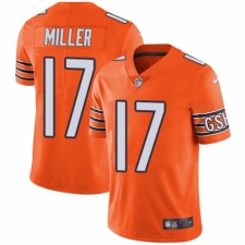 Men's Nike Chicago Bears #17 Anthony Miller Limited Orange Rush Vapor Untouchable NFL Jersey