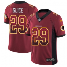 Youth Nike Washington Redskins #29 Derrius Guice Limited Red Rush Drift Fashion NFL Jersey