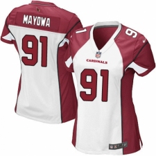 Women's Nike Arizona Cardinals #91 Benson Mayowa Game White NFL Jersey