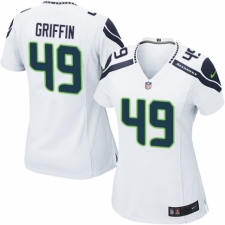 Women's Nike Seattle Seahawks #49 Shaquem Griffin Game White NFL Jersey