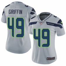 Women's Nike Seattle Seahawks #49 Shaquem Griffin Grey Alternate Vapor Untouchable Elite Player NFL Jersey