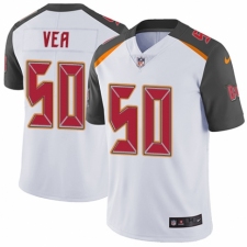 Men's Nike Tampa Bay Buccaneers #50 Vita Vea White Vapor Untouchable Limited Player NFL Jersey